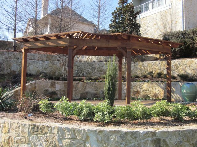 Pergola Pictures - Texas Best Fence 972-245-0640