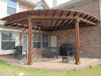 Fan Shape Patio Cover 02