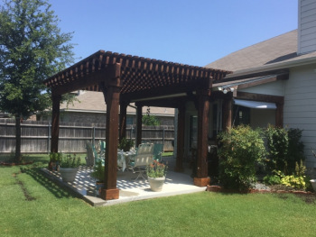 Patio Pergola by Texas Best Fence & Patio