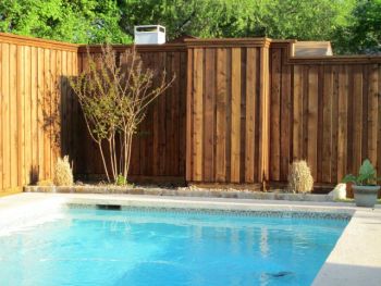 8 Ft Privacy Board On Board Fence Step 01