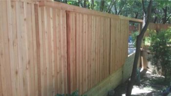 New Raised Deck Standard Board On Board Fence 04