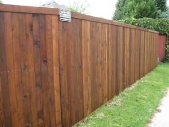 Budget Cedar Fence  by Texas Best Fence & Patio