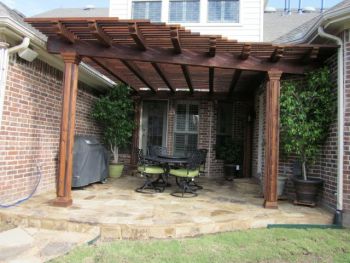 Castle Hills  Cedar Pergola