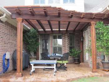 Cedar Pergola