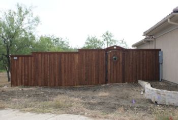 Castle Hills  Privacy Wall and Gate