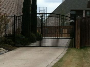 Metal Driveway Gate