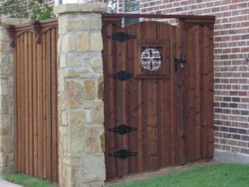 Decorative Wooden Gate