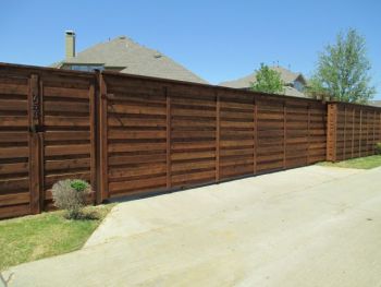 Horizontal fence