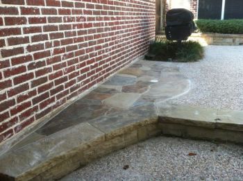 Hardscape Flagstone Bricks by Texas Best Fence & Patio