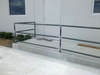 Commercial Safety Railing Installation 01