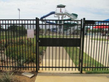Waterpark Security Fence 01