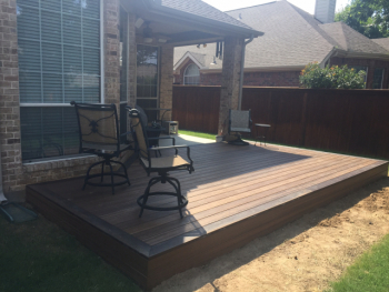 Backyard Wooden Composite Decks