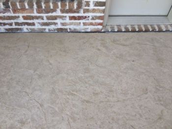 Cement Concrete Brushed Stamped Stained