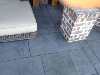 Colored Pattern Stamped Concrete