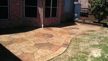 Concrete Stamp and Stain