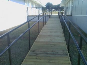 Metal Deck Railing