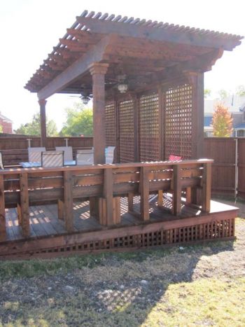 Wood Decks and Pergola