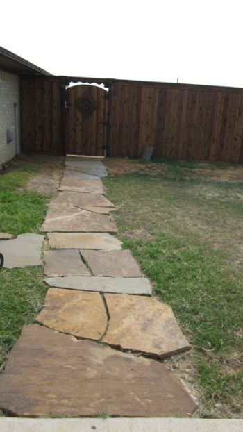 Flagstone Walkway