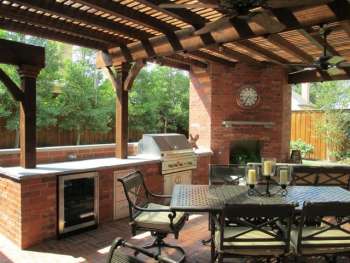 Hardscape Flagstone Brick Outdoor Living