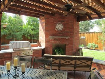 Hardscape Flagstone Brick Outdoor Living