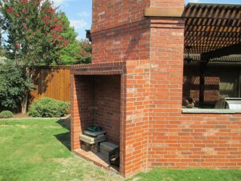 Hardscape  Brick  Patio with Pergola