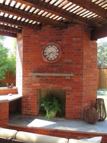 Hardscape Brick and Pergola