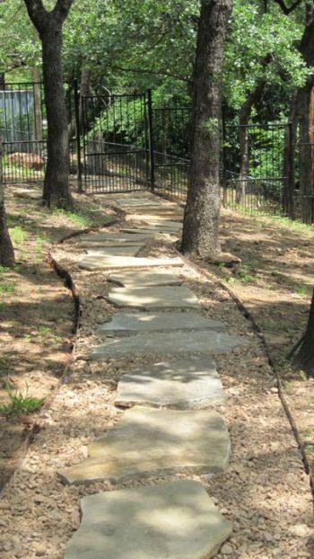 Hardscape Flagstone Brick Pathway