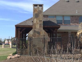 Flagstone Fire Place