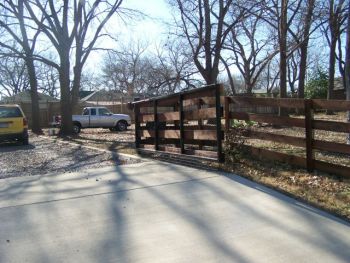 Horizontal Fence Idea