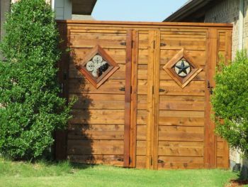 Pedestrian Wooden Gate Ideas