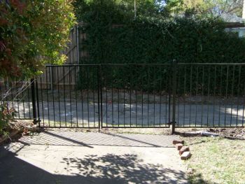 Metal Iron Fence  and Gate