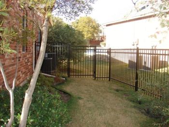 Garden Iron Fence