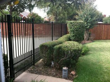 Wood and Iron Fencing