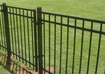 Black Iron Fence