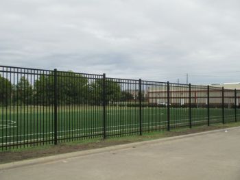 High Metal Iron Fence