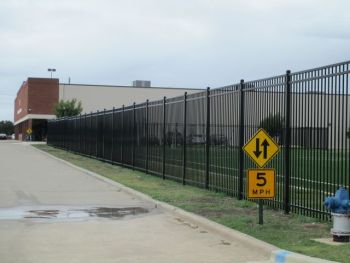 High Metal Fence
