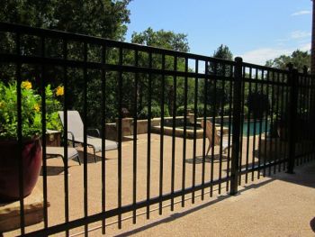 Swimming Pool Iron Fence