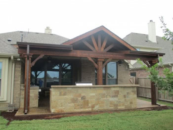 Pergola Outdoor Kitchen