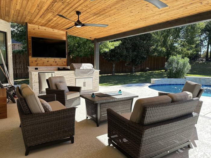 Outdoor Kitchen Pictures in DFW | Texas Best Fence & Patio