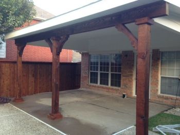 Cedar Post Patio Cover