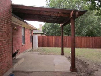 Flat Cedar Patio Covers