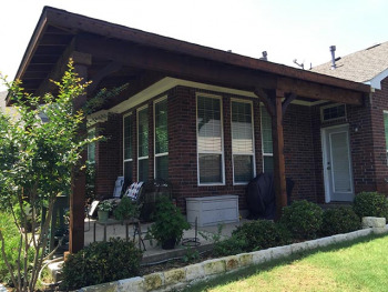 backyard patio cover in denton tx