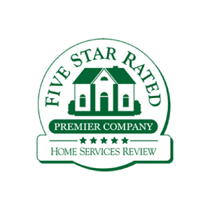 Outdoor Contractor - Five Star Rating Review Graphic