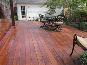 Home Maintenance - Wood Deck and Outdoor Furniture