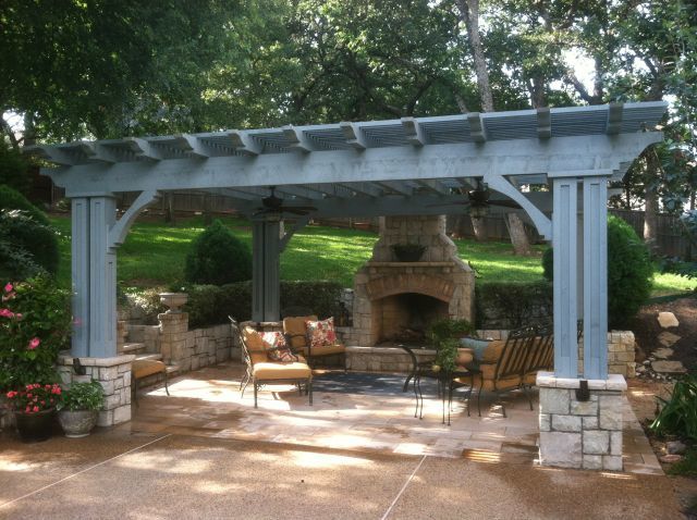 patio cover and pergola perks - pergola over outdoor furniture and outdoor fireplace