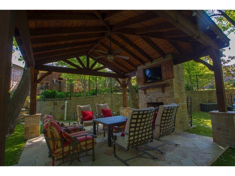 patio cover - pergola over outdoor living space