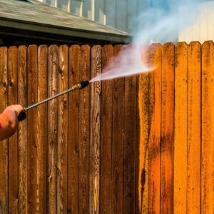 how to maintain a wood fence