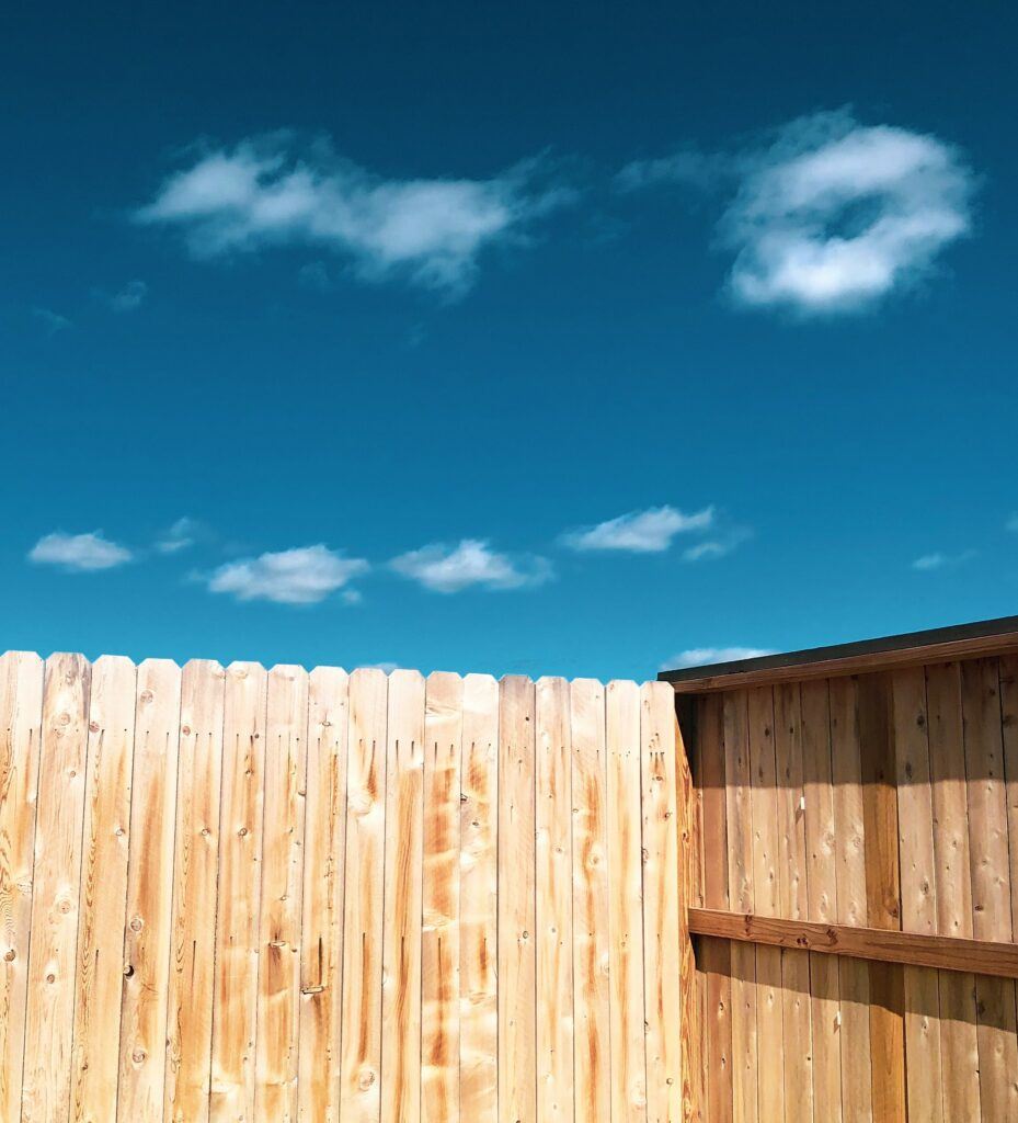 Unstained Fence - 6 Signs It's Time To Replace Your Fence