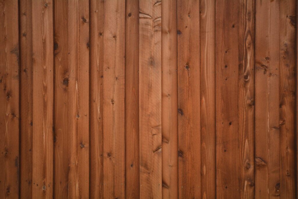 Stained Fence - How Much to Stain Wood Fence