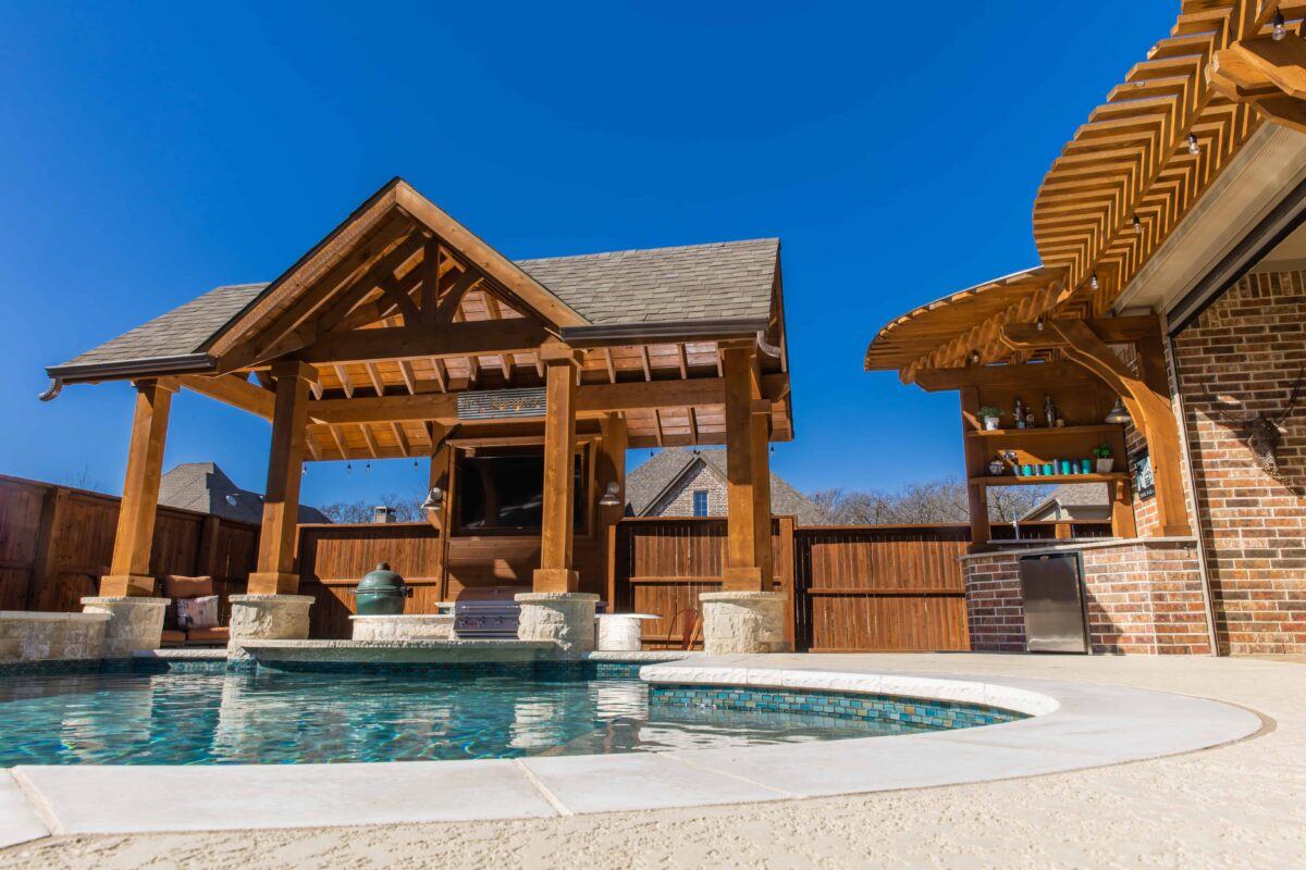 Outdoor Living Project by Texas best Fence & Patio